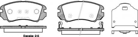 Гальмівні колодки WOKING P8533.22