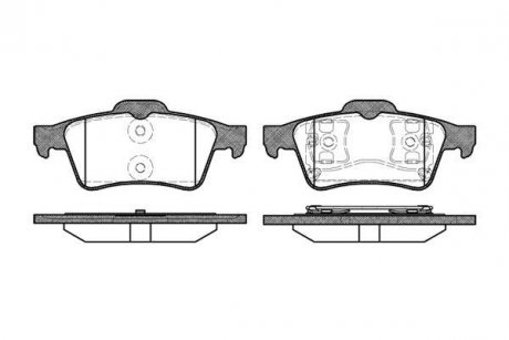 Гальмівні колодки WOKING P9423.00