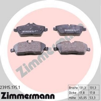 Передні E87 1.6-2.0i, Mini ZIMMERMANN 239151751