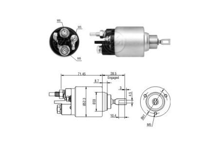 Втягуюче реле ZM ZM1379