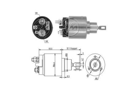 Втягивающее реле ZM ZM573